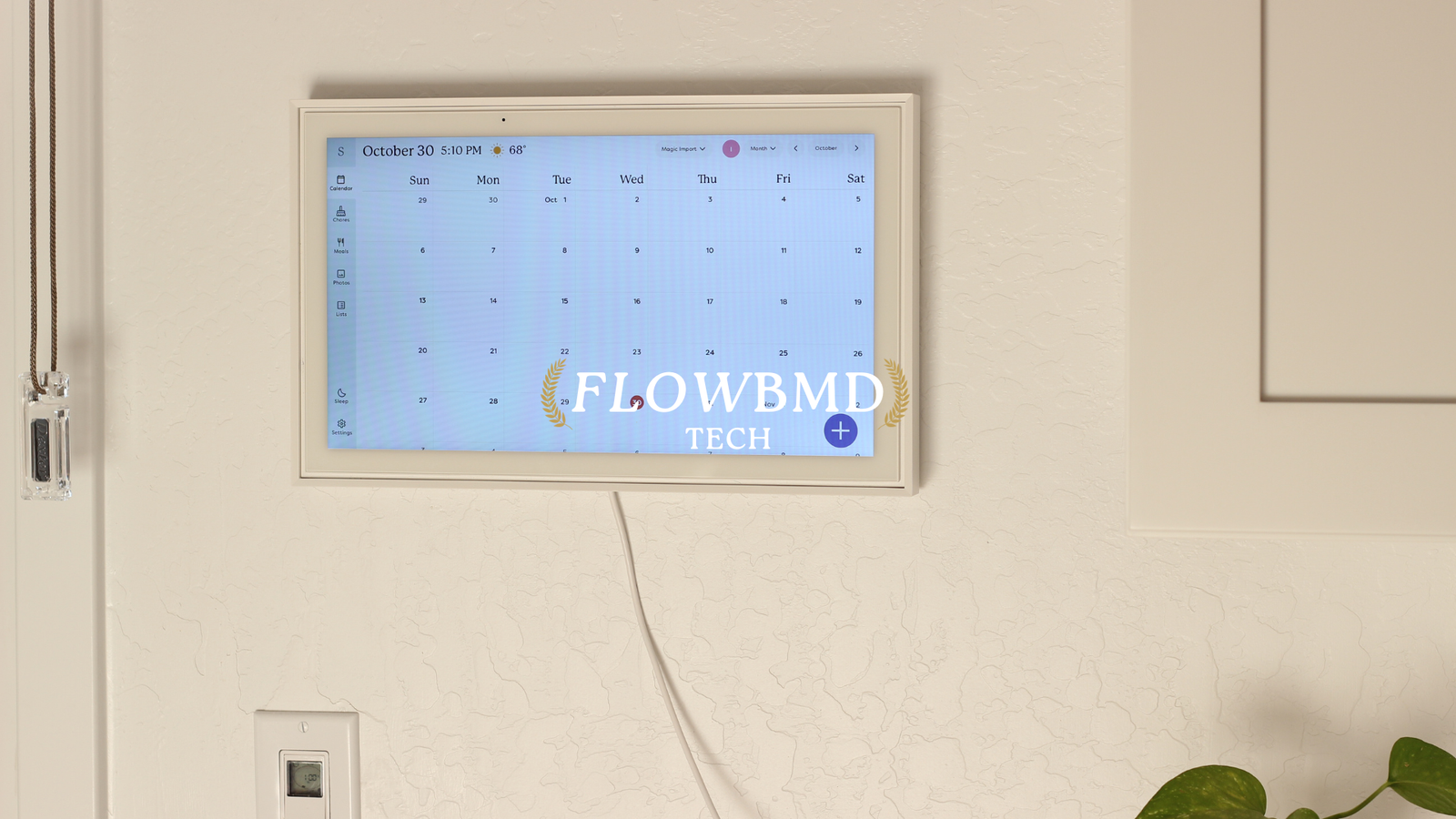 Enhancing Productivity and Harmony in Your Home with a Digital Calendar Frame 3